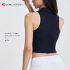 DENLUS美式翻领固定一体杯胸垫无袖运动瑜伽背心DY66181# 商品缩略图7