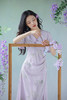逸红颜明月优选#轻奢非遗花罗连衣裙「紫藤」优雅清浅显瘦小A摆，​好美的紫藤仙子裙~~ 商品缩略图9