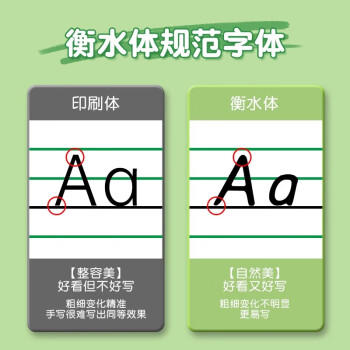 六品堂26个英文字母描红本书写练习人教版英语练字帖临摹小学一二三年级 商品图3