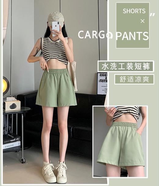 买一送一【穿上显瘦】夏季女款A字短裤 宽松版型不挑身材 显瘦显腿长 轻松get小蛮腰 商品图0