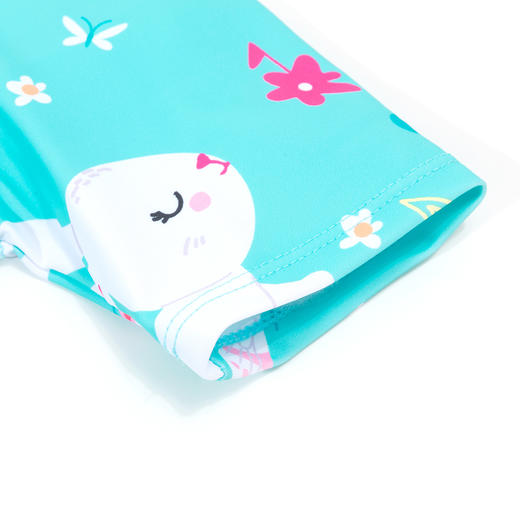 贝贝怡夏季新款女童连体泳衣套装ZB5DP023 商品图4