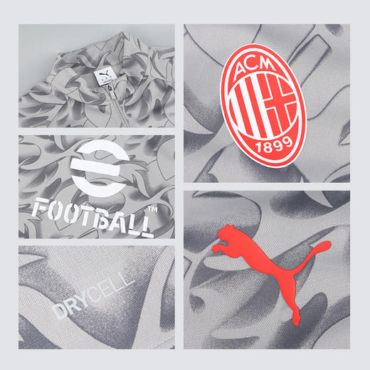 小李子PUMA彪马AC米兰半拉链长袖运动训练服成人男782391 13 商品图3