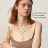 lost in echo2025夏季新款度假异域多层叠戴高级手工金币珍珠项链 商品缩略图2