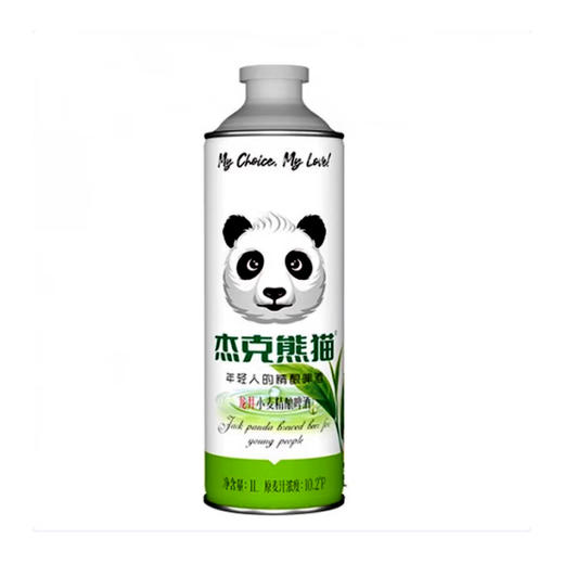 杰克熊猫龙井小麦精酿啤酒【1L】 商品图0