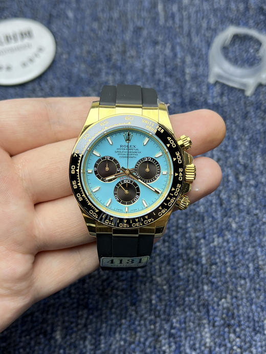 劳力士新款 APS包边迪通拿配重版 APS迪通拿蒂芙尼蓝配重 重量150克+ 丹东4131机 商品图1