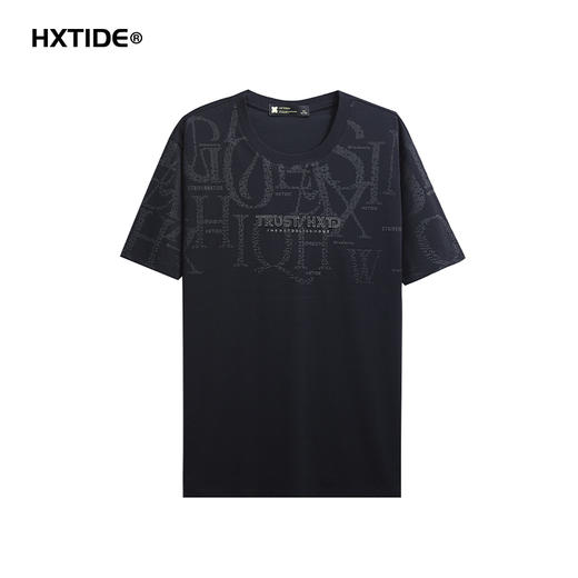 【新品上新】HX 夏季圆领短袖合体T恤Y102520019101/02 商品图2
