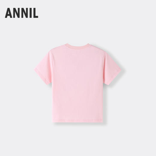【实体店同款】女童圆领短袖针织衫夏季新款安奈儿童装EG521218 商品图1