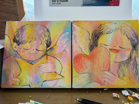 郭郭绘丨天使之光（原作）