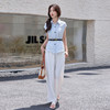 2025夏季新款清纯系夏日穿搭时尚套装女无袖上衣高腰阔腿裤两件套NSYY66111 商品缩略图2