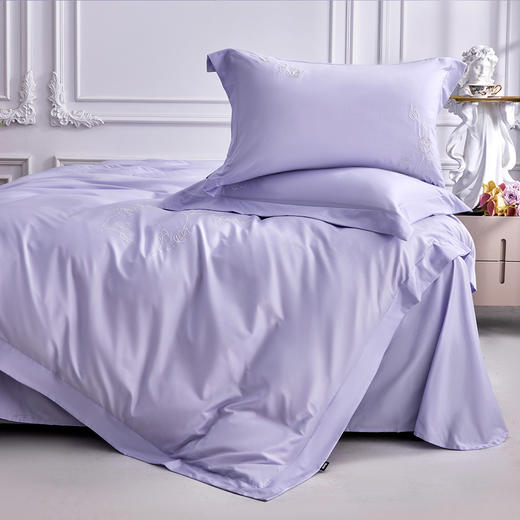 多喜爱 50S天丝棉 四件套 绮梦之源/青云直上【精美刺绣】【宽边工艺】【莱赛尔纤维】【A类标准】【专利床单】【礼盒包装】 商品图5