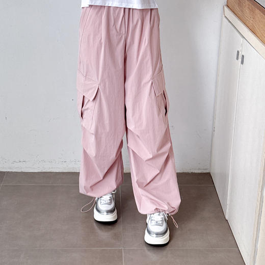 时尚松紧抽绳速干工装裤 商品图2