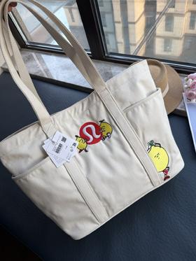 点此购买 lulu露露柠檬图案帆布包 xj 319241