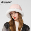 卡蒙冬款轻量化无感轻盈防泼水白鹅绒毛边盆帽KM-5282 商品缩略图7