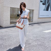 2025夏季新款清纯系夏日穿搭时尚套装女无袖上衣高腰阔腿裤两件套NSYY66111 商品缩略图1