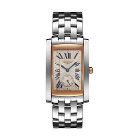 HCCML5.655.5.71.6 浪琴LONGINES 浪琴戴绰维纳系列手表男石英表罗马刻度简约男士手表（可能没电）