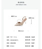 Westory2025年夏季尖头高跟后空单鞋软羊皮通勤空凉鞋W25AH59271 商品缩略图5