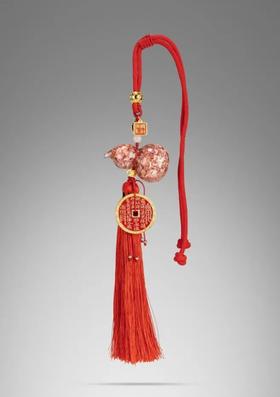 朱炳仁铜 5#吉祥小葫芦（含山鬼花钱）-3