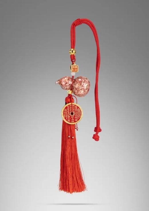 朱炳仁铜 5#吉祥小葫芦（含山鬼花钱）-3 商品图0