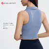 DENLUS美式翻领固定一体杯胸垫无袖运动瑜伽背心DY66181# 商品缩略图9