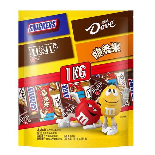 【悦惠精选】玛氏缤纷乐享混合口味巧克力1kg 商品图4