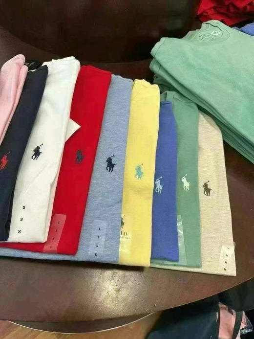 🇺🇸父亲节好折¥599/2件 必备单品！RL 拉夫劳伦polo 男士圆领基础款短袖T恤 国内¥990/件 商品图10
