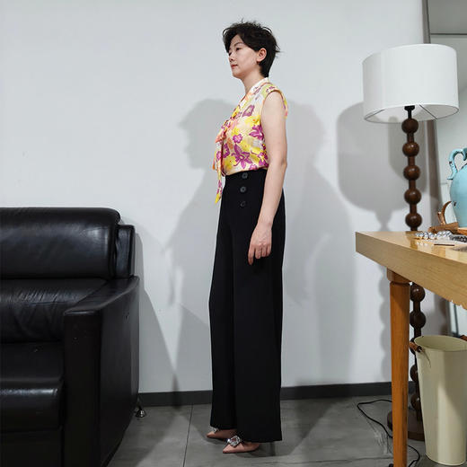 SAINT L’UCK/圣媛女装时尚阔腿裤SAT21C03 商品图1