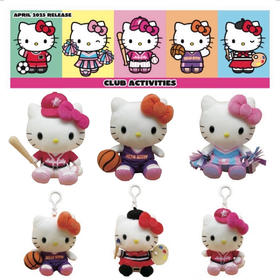 日本三丽鸥Sanrio美版玩偶挂件运动系列Kitty