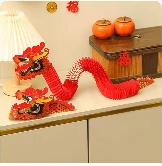 盘龙红色/行运一条龙 商品图0