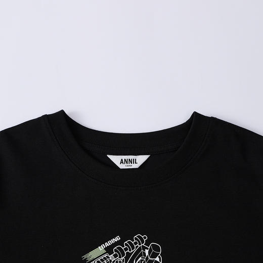 【实体店同款】男童圆领短袖针织衫夏季新款安奈儿童装EB521220 商品图4