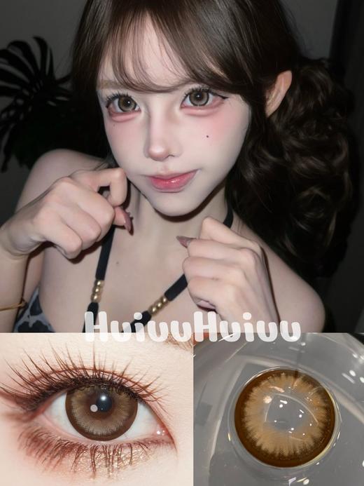 【大直径半年抛】SUPERBIGCON-海口落日 棕-14.5mm【半年抛0-800度 无525/575】 商品图0