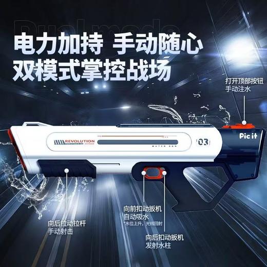 【云粉节】9楼乐高  水影风暴 自吸式电动水枪 吊牌价  199元 商品图1