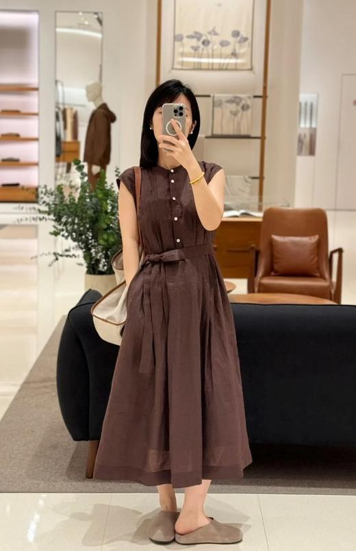 【高品质私服】【IC苎麻平纹布中长连衣裙】G1393【无标出货 介意慎拍】-CC 商品图8