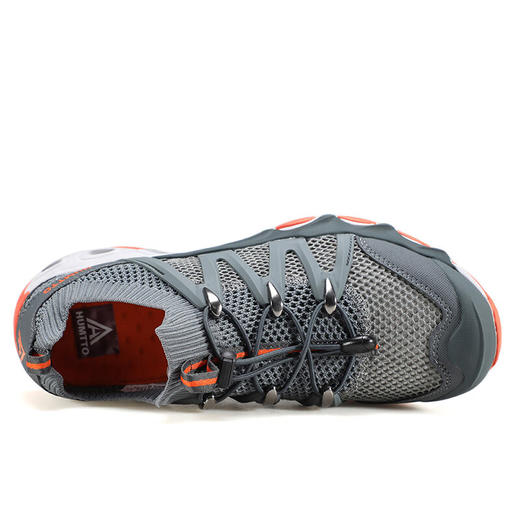 【新品198秒杀！】悍途（HUMTTO）新款户外溯溪鞋男透气排水耐磨防滑夜光抽绳鞋带徒步鞋 620829A/B 商品图3