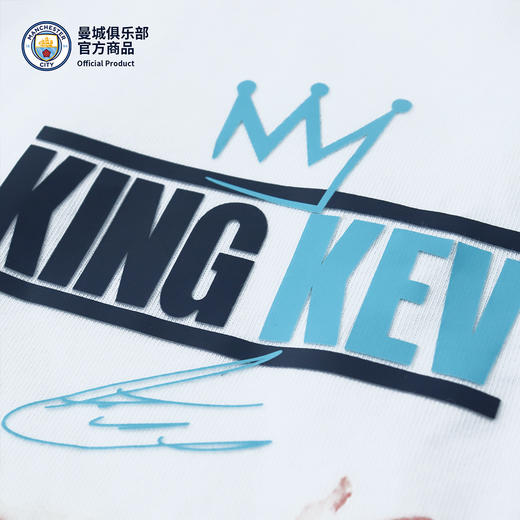 【官方正版】曼城俱乐部 | 德布劳内纪念T恤蓝白双色棉质夏季短袖 商品图4
