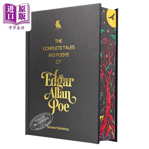 【中商原版】爱伦坡全集 刷边精装版 The Complete Tales and Poems of Edgar Allan Poe 英文原版 Edgar Allan Poe 经典文学 商品图0