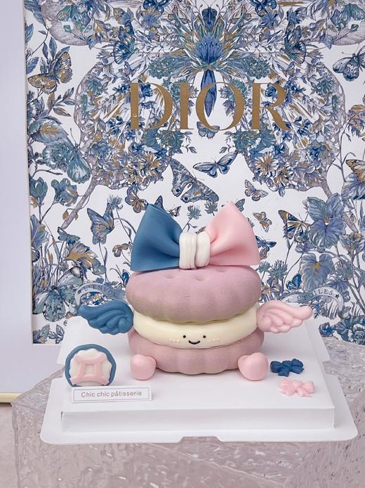 双子座|粉蓝蝴蝶结 | 昔果 商品图0