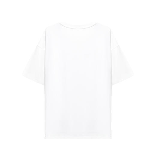 【断码清仓】HX 夏季圆领短袖微宽松T恤S102522543101 商品图6