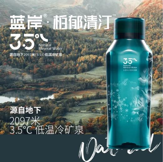 蓝岸柏郁清汀天然矿泉水 商品图0