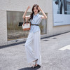 2025夏季新款清纯系夏日穿搭时尚套装女无袖上衣高腰阔腿裤两件套NSYY66111 商品缩略图0