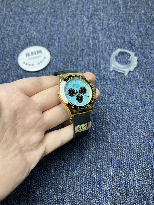 劳力士新款 APS包边迪通拿配重版 APS迪通拿蒂芙尼蓝配重 重量150克+ 丹东4131机 商品图2