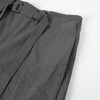 “优雅格雷”莱赛尔麻混纺褶皱简约宽松直筒休闲裤 431KS295 商品缩略图3
