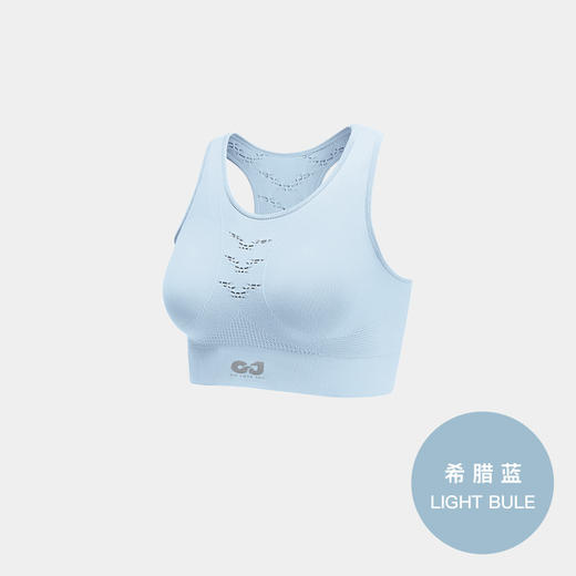 【高强度运动也稳如泰山💪】0束缚无缝设计，速干防震，这款运动内衣让你跑步、骑行、瑜伽全hold住！✨#梦幻紫上线#运动内衣瑜伽服普拉提女高强度健身训练骑行跑步防震无缝文胸背心 商品图9