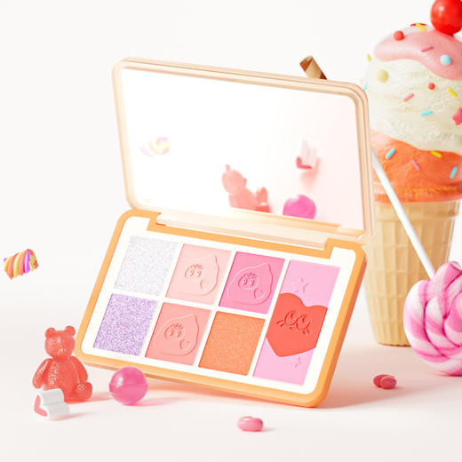 kokoro love 初葆 萌彩眼影腮红多用盘 02元气女孩 9.6g 商品图1