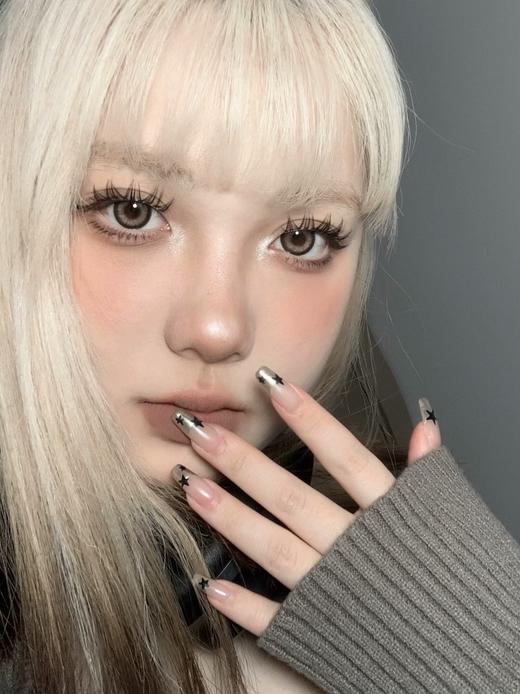 puff girl旗下 · 胡椒怪豆&圣诞布丁｜ 14.5mm白狮参考着色大直径｜日抛 一盒十片装 商品图8