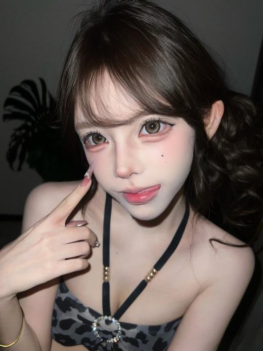 【大直径半年抛】SUPERBIGCON-海口落日 棕-14.5mm【半年抛0-800度 无525/575】 商品图2