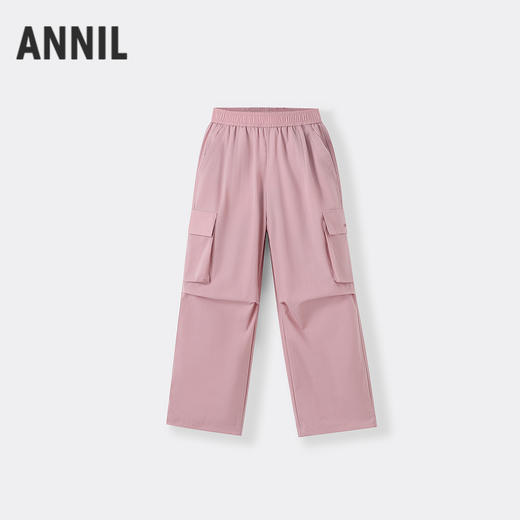 【实体店同款】男女童全腰梭织单裤夏季新款安奈儿童装AM526752 商品图1