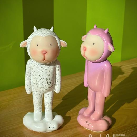 杨媛媛《小小羊》雕塑 商品图3