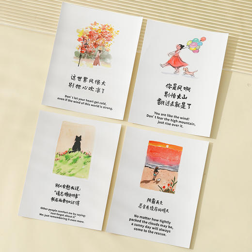 小林漫画 PVC 异形 中英文 贴纸 防水防油 贴纸 行李箱 电脑贴 漫画贴纸 商品图7