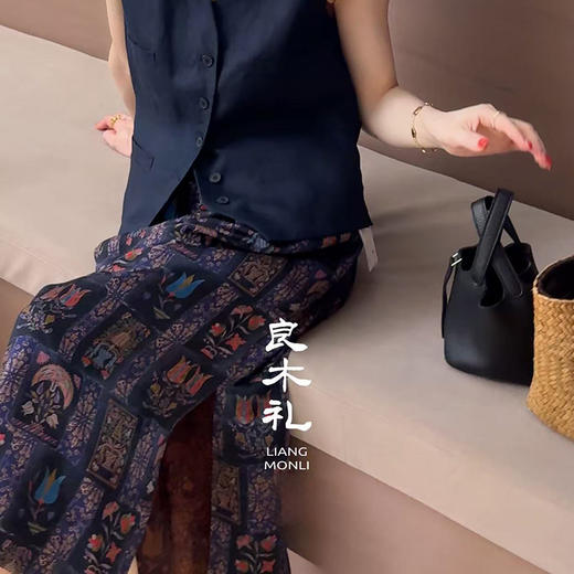 【预售7天】良木礼桑蚕丝半裙(25008) 商品图2