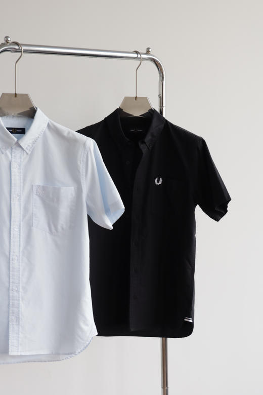 F.P 麦惠 夏季新款 全棉洗水牛津纺 短袖衬衫 TX495 商品图5